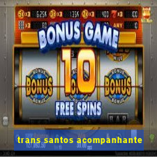 trans santos acompanhante